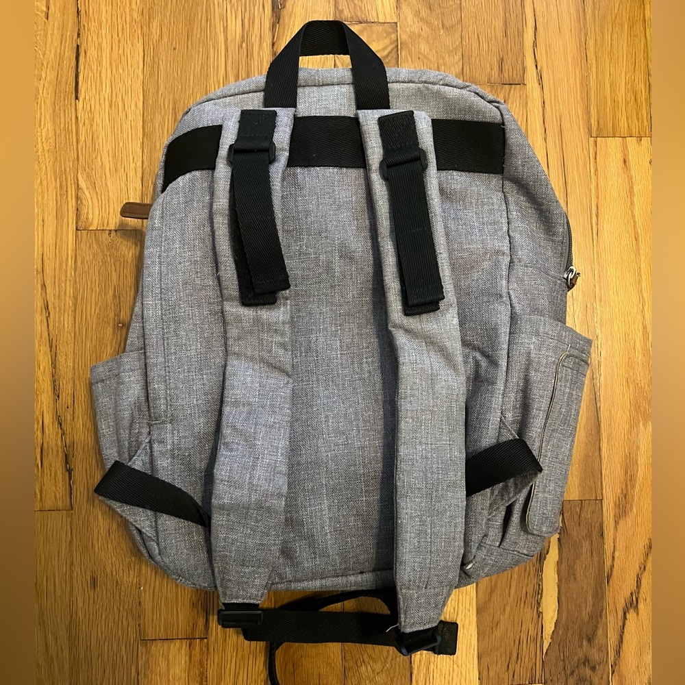 Babymel George Unisex Diaper Backpack in Grey - Picture 3 of 13